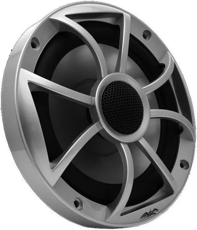 Alt view image 4 of 4 - Wet Sounds - Two Pairs Of RECON 6-S Sliver 6.5" Speakers And A Kicker KXMA400.4 Marine Amplifier