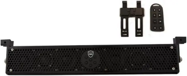 Alt view image 12 of 13 - Wet Sounds Stealth 6 Ultra HD 200W Amplified Black Marine ATV Soundbar + Remote
