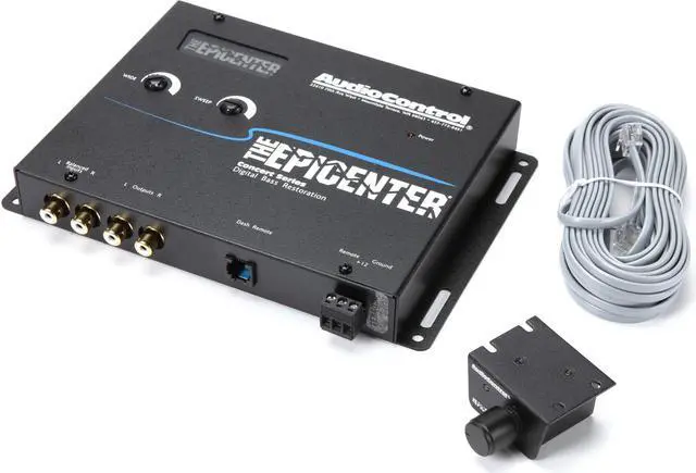 Alt view image 18 of 19 - AUDIOCONTROL EPICENTERBLACK Bass processor - black - Concert Series
