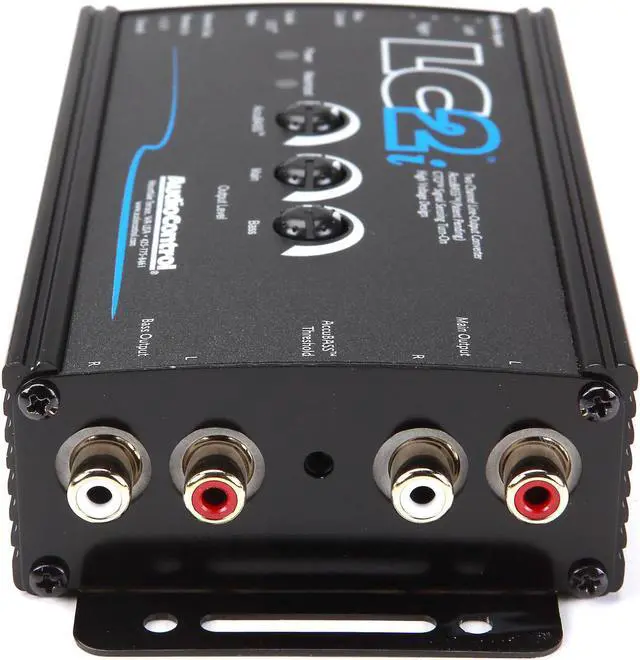 Alt view image 3 of 4 - AudioControl LC2i 2 Channel Line Out Converter with Accubass and Subwoofer Control, & ACR-1 Dash Remote