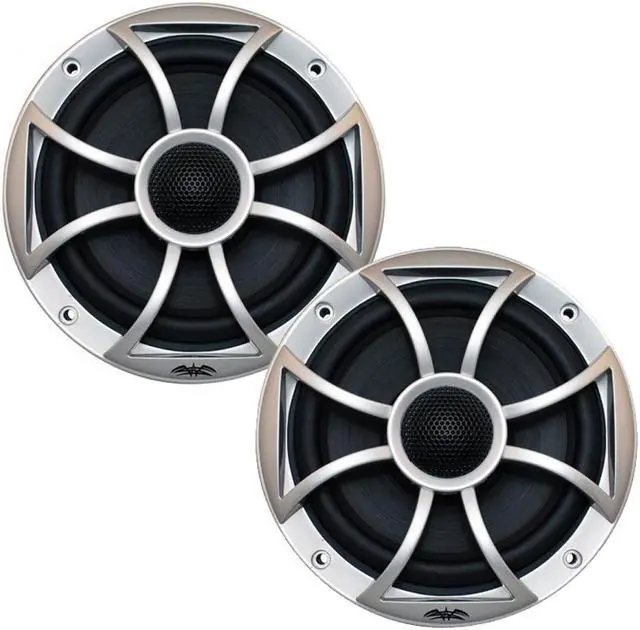 Main image of Wet Sounds Black cone w/ Silver Grill High Power 6.5" speakers