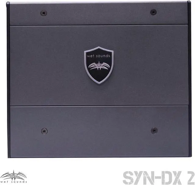 Alt view image 3 of 4 - Wet Sounds SYN-DX 2 Full Range Class D Amplifier & Stinger 7-Meter 4-Gauge Amplifier Wiring Kit w/ RCAs