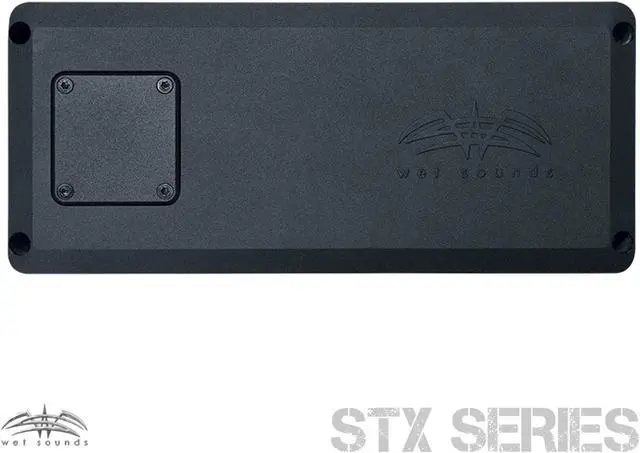 Alt view image 2 of 4 - Wet Sounds - STX Micro-1 Subwoofer Amp, STX Micro-4 4-Channel Amp, And 7 Meter Marine Wiring Kit