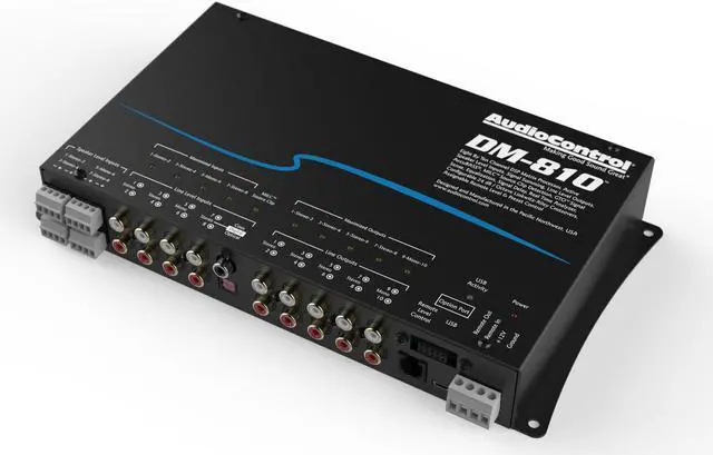 Alt view image 19 of 19 - AudioControl DM-810 8 By 10 Channel Matrix Digital Signal Processor