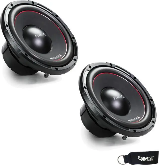 Main image of MB Quart Formula FW1-254 bundle - Two 10 Inch Dual Voice Coil 400 Watt Car Audio Subwoofers