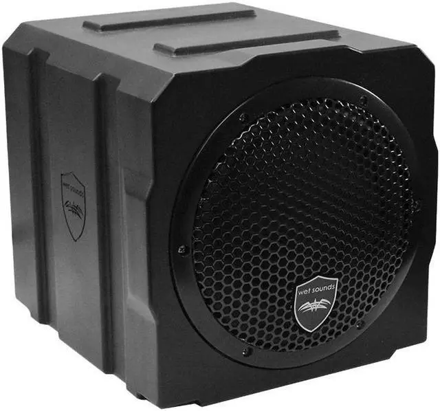 Alt view image 4 of 4 - Wet Sounds Ultimate Golf Cart Audio Bundle, Radio, 2-RGB White Grill 6.5" Speakers, 8" powered sub, Wiring Kit