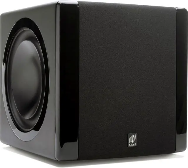Alt view image 2 of 4 - Niles SW8 Wireless Powered 1200 Watt Home Subwoofer, High-Fidelity Audio Transmitter & Receiver Kit