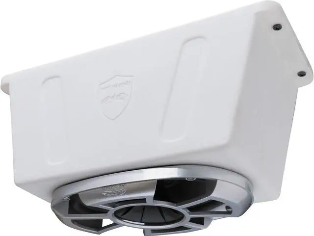 Alt view image 3 of 4 - Wet Sounds REV6X9-SM-W HCLD 6x9" in White Roto-Molded Enclosure & HTX2 600 Watt Amplifier