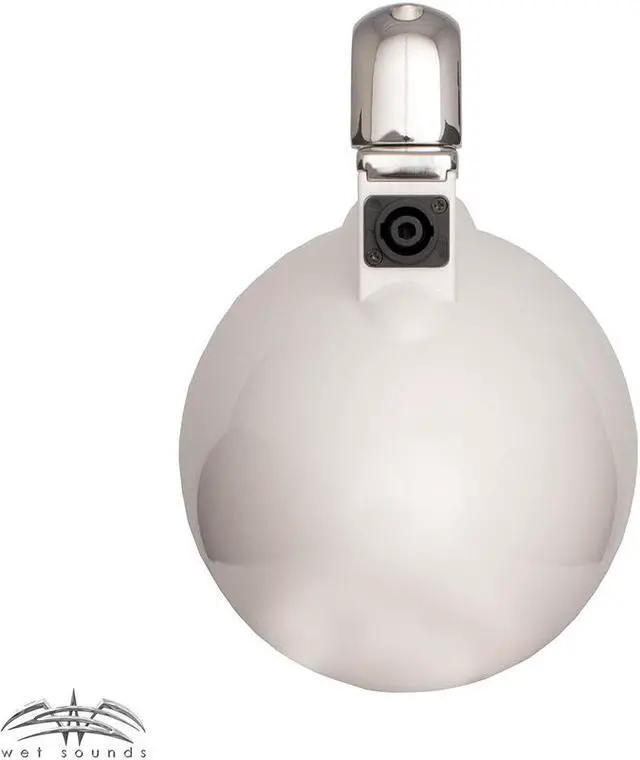 Alt view image 4 of 4 - Wet Sounds 2) ICON 8 Fixed Clamp Tower Speakers - Pair White