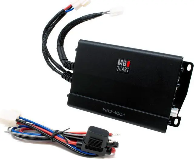 Alt view image 4 of 9 - MB Quart NA2-400.1 compact 400 watt mono Powersports amplifier for subwoofers