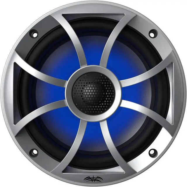 Alt view image 13 of 15 - Wet Sounds Recon 6S RGB 6.5 Inch 2 Way Marine Speakers with RGB LED lighting