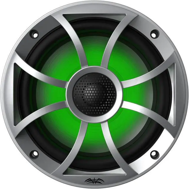 Alt view image 15 of 15 - Wet Sounds Recon 6S RGB 6.5 Inch 2 Way Marine Speakers with RGB LED lighting