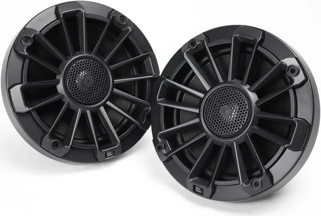 Main image of MB Quart NP1-116 Nautic Premium Waterproof 6.5 Inch Marine Speakers (black, Pair) With 3 Grill Colors Included.