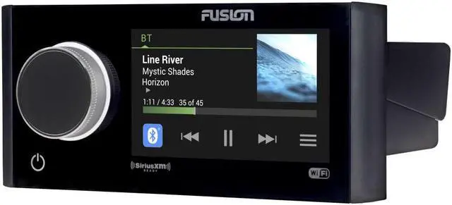 Alt view image 3 of 4 - Fusion MS-RA770 Apollo Touchscreen Marine Entertainment System With Wireless Remote - White
