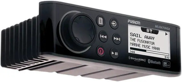 Alt view image 4 of 4 - Fusion MS-RA70NSX Marine Entertainment System With Wireless Remote - White