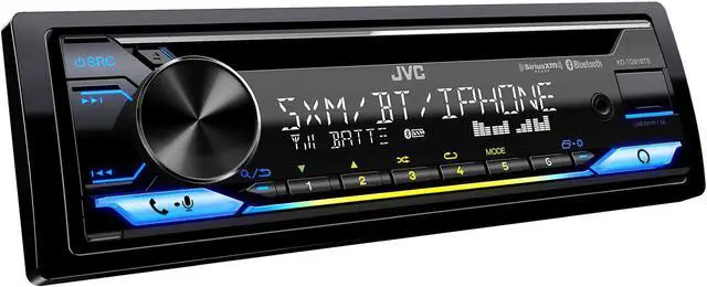 Alt view image 3 of 4 - JVC KD-TD91BTS - CD Receiver w/ Bluetooth, USB, Amazon Alexa + SirusXM Radio Tuner & Swi-RC Control Interface