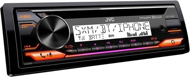 Alt view image 2 of 4 - JVC KD-T91MBS Marine Stereo w/ CD, BT, USB, Amazon Alexa + SXV300 SirusXM Satellite Radio Tuner