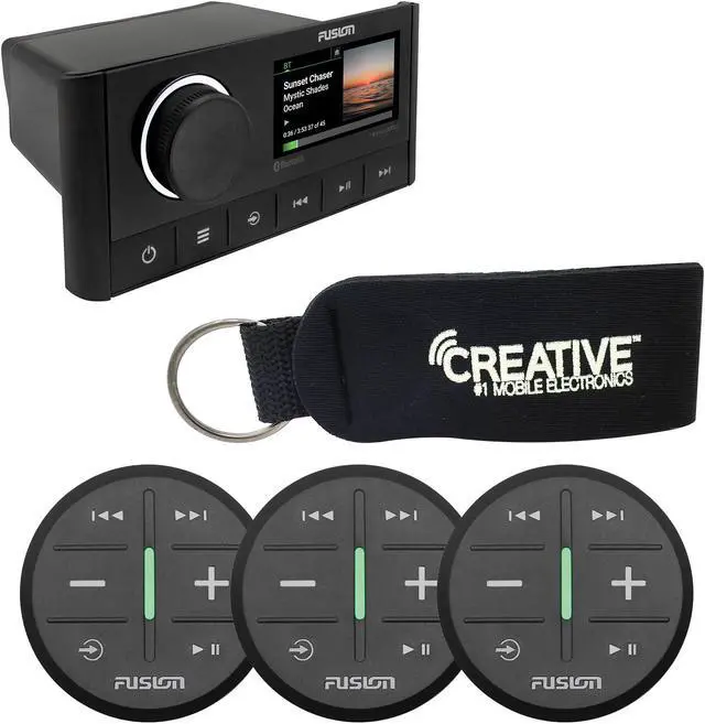 Main image of Fusion MS-RA670 Apollo Marine Entertainment System With Built-In Wi-Fi and 3 Wireless Remotes