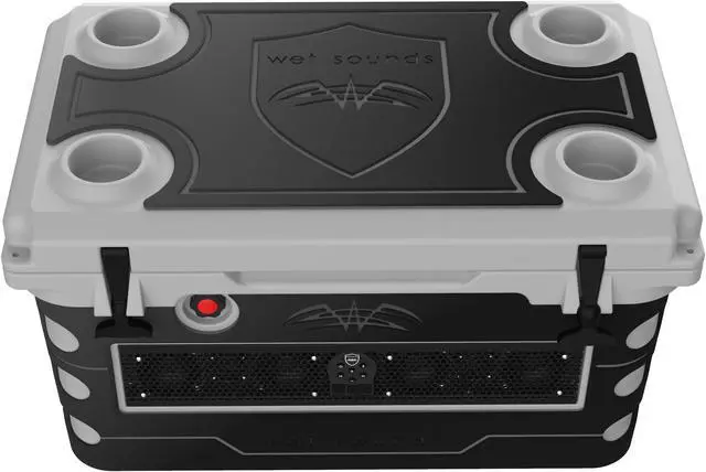 Alt view image 3 of 4 - Wet Sounds SHIVR-55 Cooler GatorStep Full Skin Kit - Black Over Gray