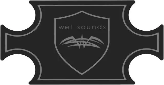 Alt view image 2 of 4 - Wet Sounds SHIVR-55 Cooler GatorStep Full Skin Kit - Black Over Gray