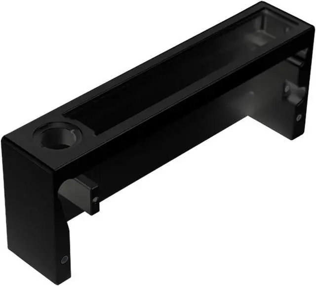 Alt view image 3 of 5 - Wet Sounds Billet WS420-SQ w/BT Knob Under Dash Mount - Black