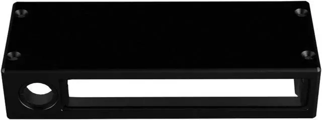 Alt view image 5 of 5 - Wet Sounds Billet WS420-SQ w/BT Knob Under Dash Mount - Black