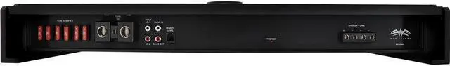 Alt view image 8 of 9 - Wet Sounds Sinister SDX2500 1-Channel 2500 Watt RMS Subwoofer Amplifier
