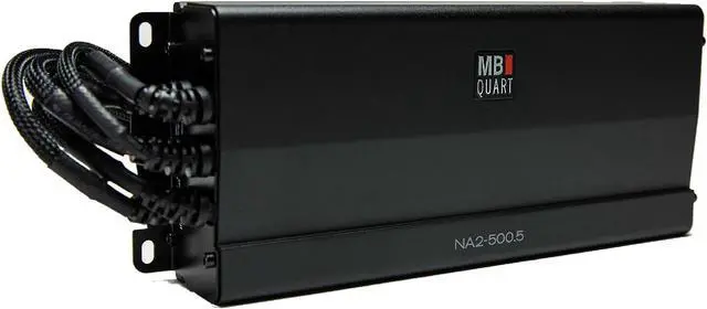 Alt view image 3 of 11 - MB Quart NA2-500.5 compact 400 watt 5-Channel Powersports amplifier