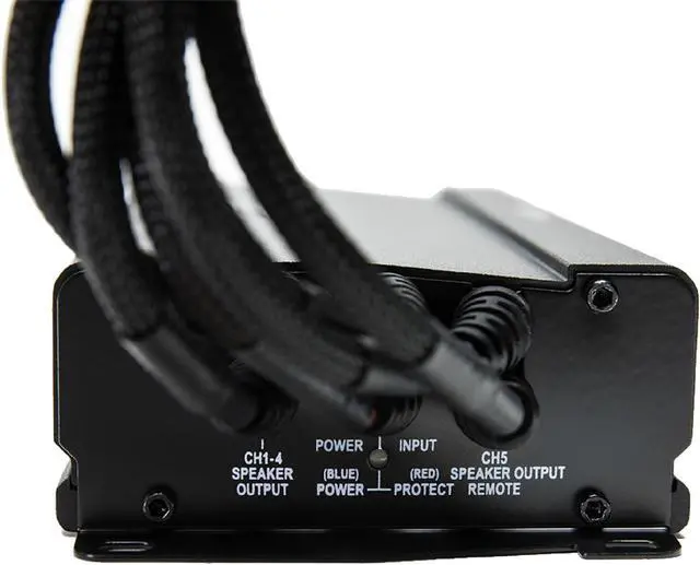 Alt view image 2 of 11 - MB Quart NA2-500.5 compact 400 watt 5-Channel Powersports amplifier