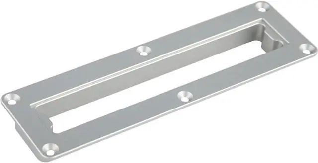 Main image of Wet Sounds Billet WS420-SQ In Dash Mount  - Silver