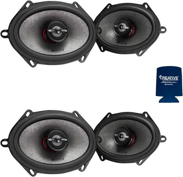 Main image of 2-Pairs of MB Quart Premium PK1-168 5x7/6x8" Coaxial Speakers