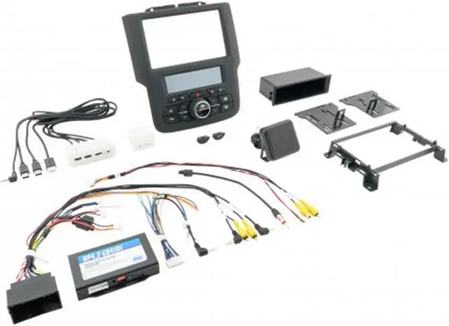 Alt view image 13 of 15 - RPK4-CH4101 Integrated Installation Kit w/Climate Controls 13 - 18 RAM Trucks