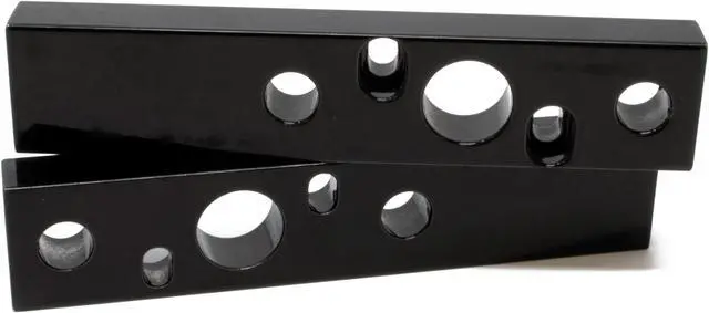 Alt view image 2 of 3 - Wet Sounds ADP-SPACER-X-B Black Spacer Bars X-Mount REV and ICON Series Speakers (Pair)