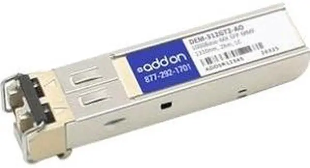 Main image of AddOn D-Link DEM-312GT2 Compatible 1000Base-MX SFP Transceiver (MMF, 1310nm, 2km, LC)