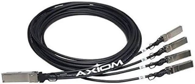 Alt view image 2 of 4 - Axiom - Twinaxial Cable - Qsfp+ - Sfp+ - 16.4 Ft