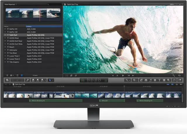 SEIKI 4K Pro SM40UNP 40インチ液晶モニタージャンク品 Seiki Pro SM40UNP 40.0-Inch 4K LED-Lit Monitor - Newegg.com