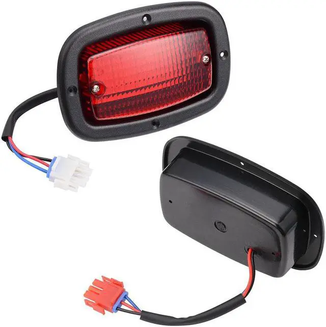 Alt view image 8 of 12 - Yescom Halogen Headlights & LED Tail Lights Kit Fit Club Car DS 1993-UP Model Golf Cart