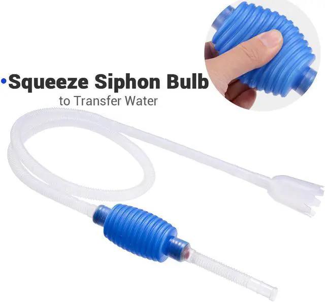 Alt view image 3 of 7 - Yescom Aquarium Vacuum Cleaner Siphon Gravel Cleaner Water Changer Fish Tank