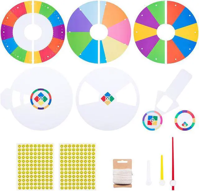 Main image of WinSpin 12" Teachers' Choice Allin1 Template Teaching Aid Math Words Time Game