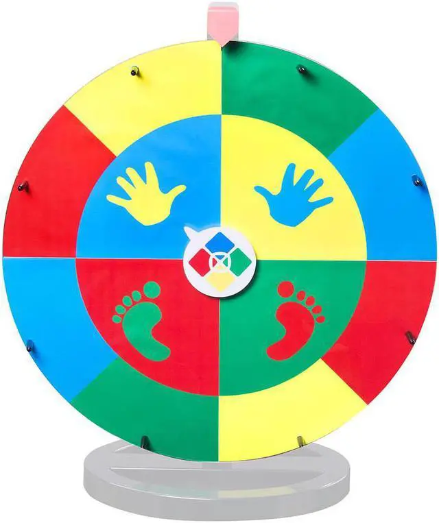 Alt view image 2 of 5 - WinSpin Twister Game Template Body Twister Moves Board Sport Kids Adult Age 5+