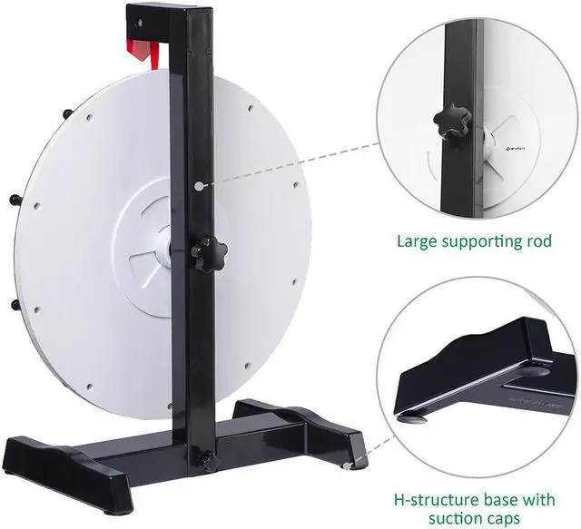 Alt view image 3 of 7 - WinSpin 12" Spinning Wheel Math Game Kids Teaching Aid Elementary School Home