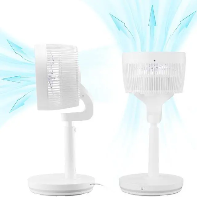 Alt view image 3 of 7 - Yescom Remote Control Pedestal Fan Height Adjustable Cooling Fan Bedroom Office