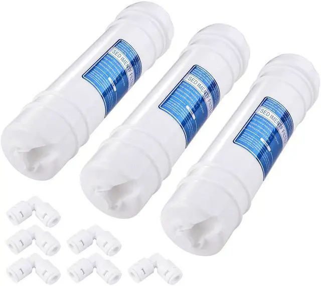 Alt view image 7 of 7 - Replacement Water Filters PP GAC CTO RO UF Water Purifer Stage 1-3 3PCS
