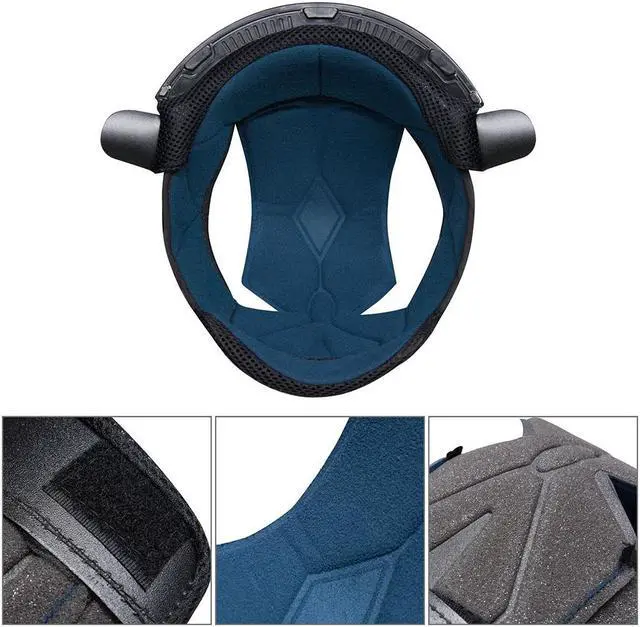 Alt view image 3 of 7 - AHR Replacement Top Liner and Cheek Pads Kit for H-VEN20 Size M