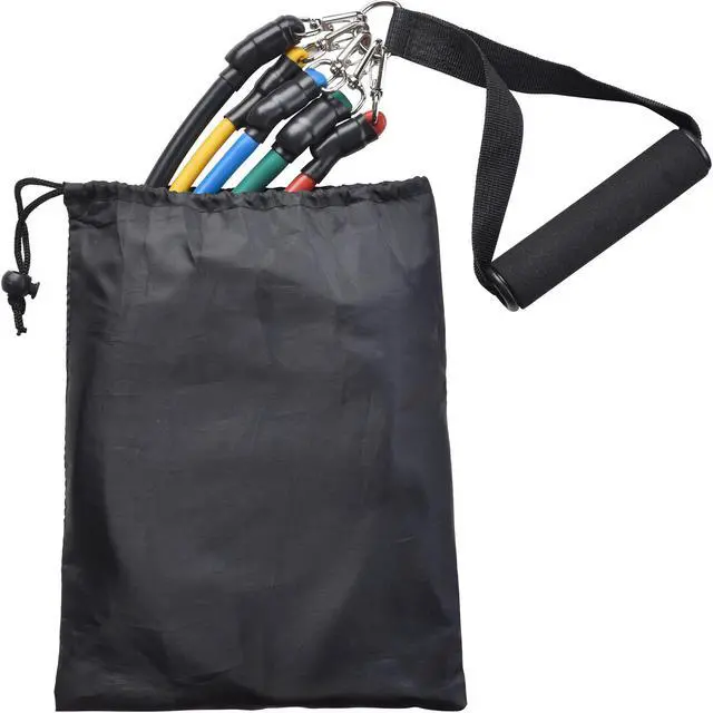 Alt view image 3 of 7 - Yescom 3 Pack Resistance Loop Bands Set Workout Fitness Fabric Bands Gym Home Yoga