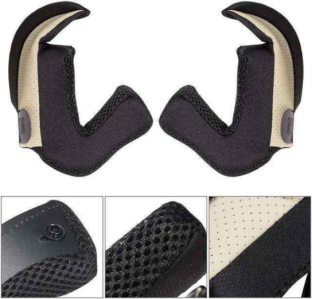Alt view image 4 of 7 - AHR Replacement Top Liner and Cheek Pads Kit for H-VEN20 Size L