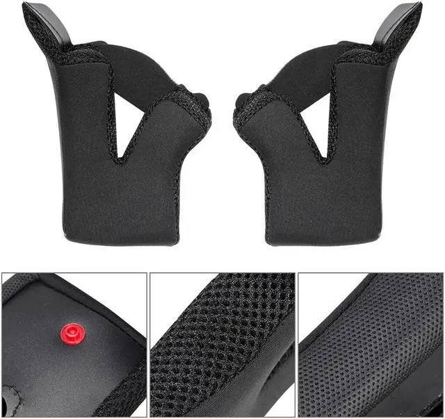 Alt view image 4 of 5 - AHR Replacement Top Liner and Cheek Pads Kit for Run-F Size S