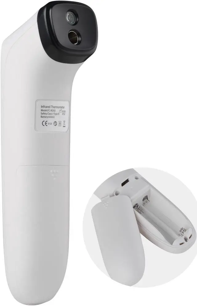 Alt view image 5 of 7 - Yescom Digital Infrared Thermometer No Contact Measuring Object Body Memory Function