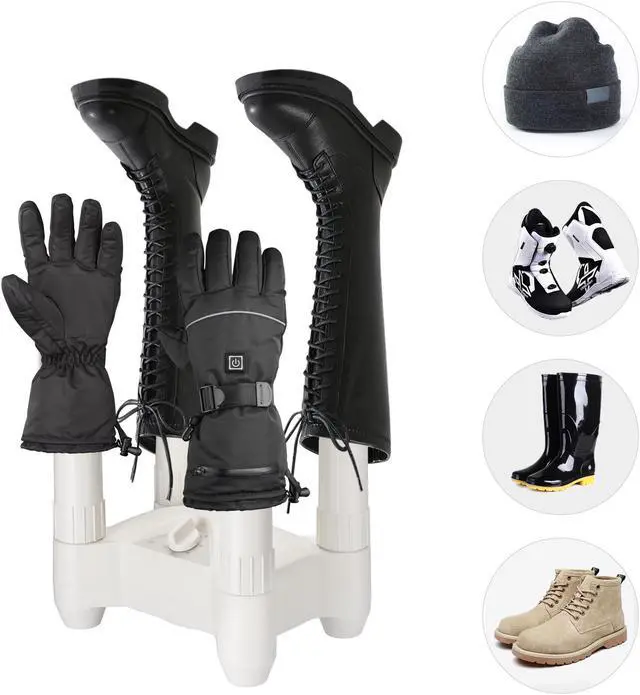 Alt view image 4 of 7 - Yescom Electric Shoe Dryer with Timer Boot Deodorizer Footwear Warmer Sock Glove Home