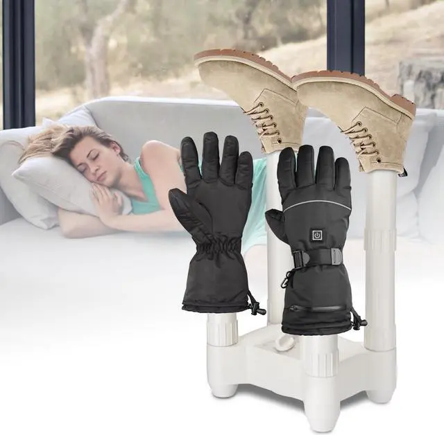 Alt view image 5 of 7 - Yescom Electric Shoe Dryer with Timer Boot Deodorizer Footwear Warmer Sock Glove Home